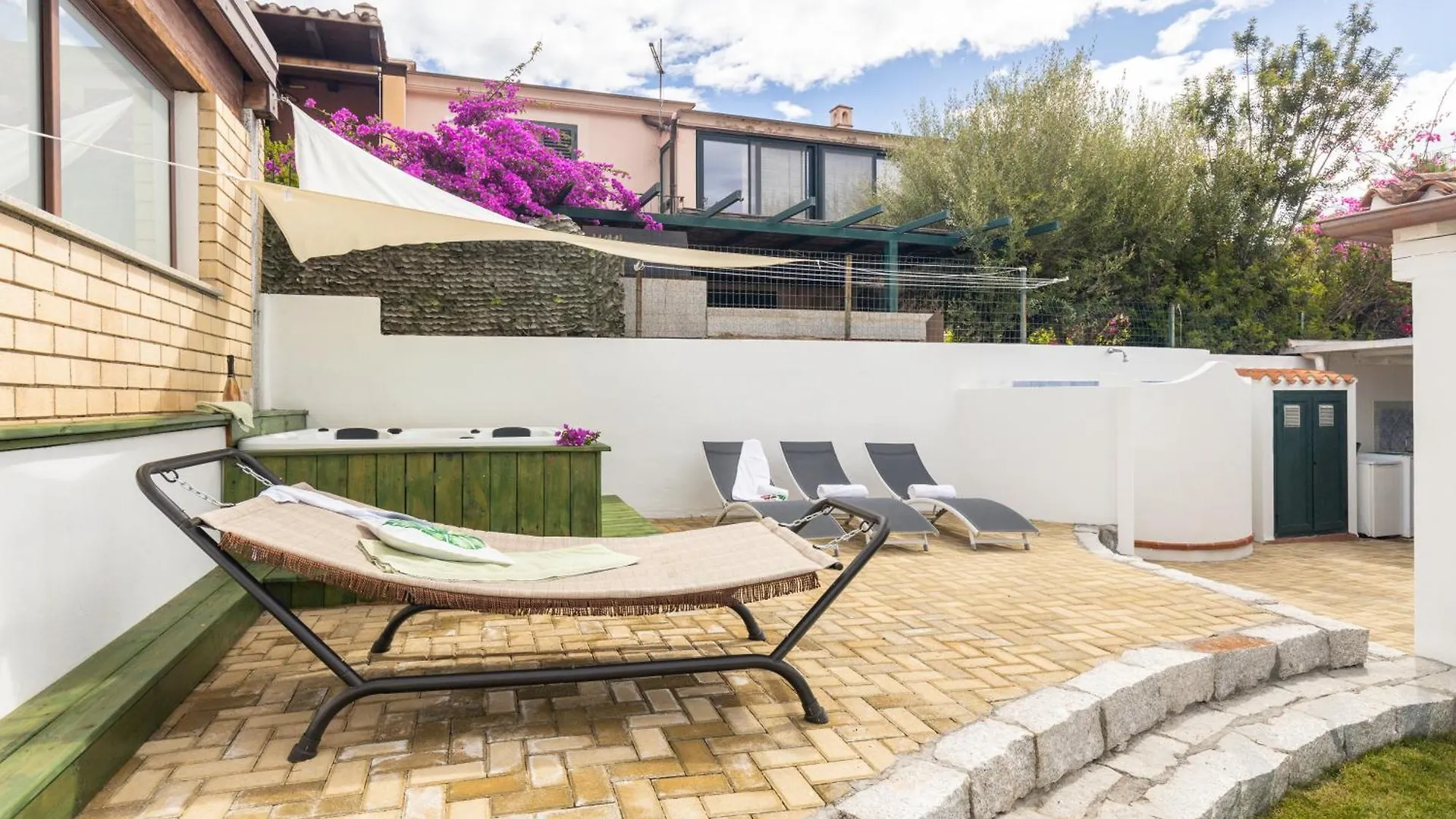 Villa Rita A 200 M Dal Mare Арбатакс Италия